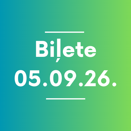 RIJAS BALLE vienas dienas biļete 05/09/26